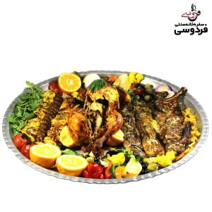 سینی ماندگار فردوسی (مخصوص 6 نفر)